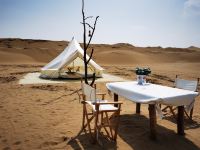 中卫腾格里沙漠人家庄园 - 摩洛哥帐篷（公共卫浴）