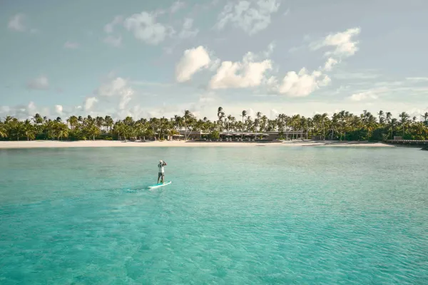 자연과 하나가 된 듯한 비치 빌라의 아늑한 인테리어