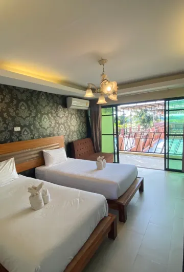 ห้องดีลักซ์ 3 ท่าน