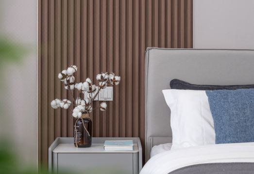 편안한 침실 공간