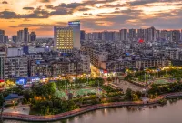 Kyriad Marvelous Hotel Qingyuan City Square Hotel in zona Pojiao Wharf