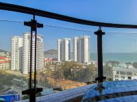 南澳香湖湾霞客岛精品公寓 - 豪华海景阳台双床房