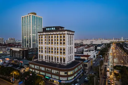 Shanghai Anting subway station Atour X Hotel