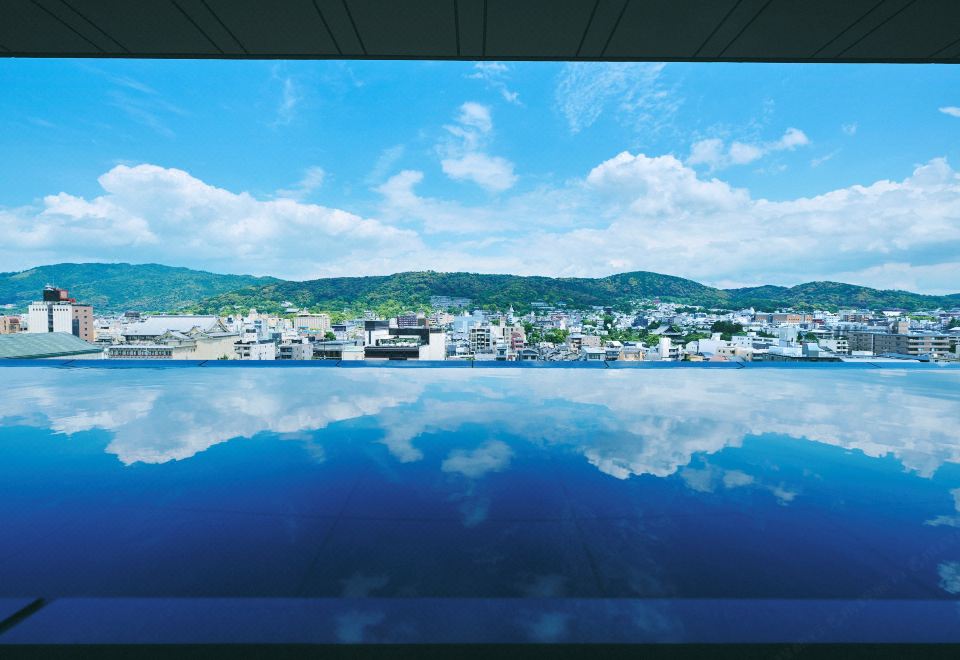 소라니와 테라스 교토의 노천탕 전경