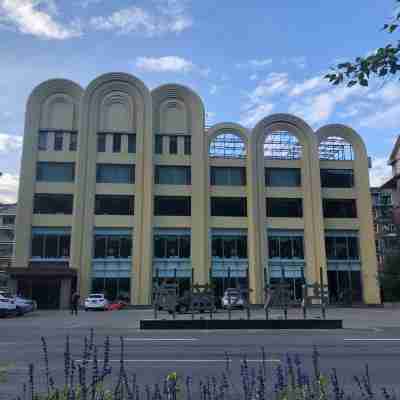 安圖海藍大飯店 Hotel Exterior