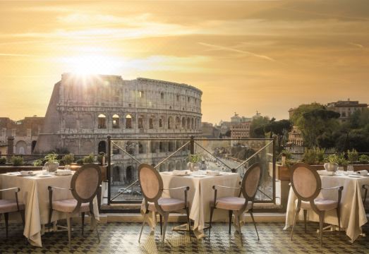 호텔 팔라초 만프레디 루프탑 뷰