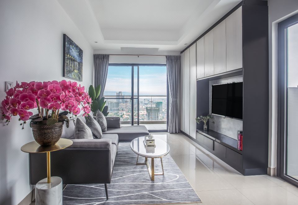 프놈펜 호텔 객실 내부 전경