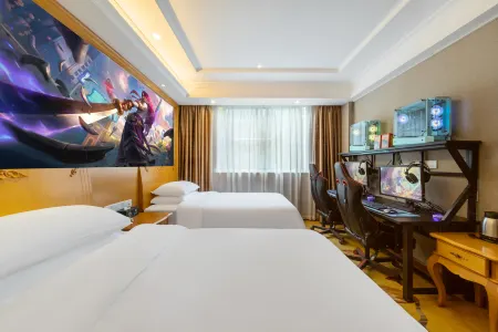 Yangchun RX E-Sports Hotel (Nanxin Avenue) Отели в г. Янчунь