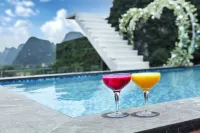Lanshan Wangyue Homestay (Yangshuo Shili Gallery Store) - 루프탑 수영장
