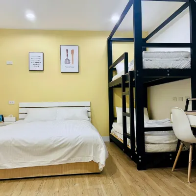 Taipei Yes Hostel Hotel dekat Stasiun Tamsui