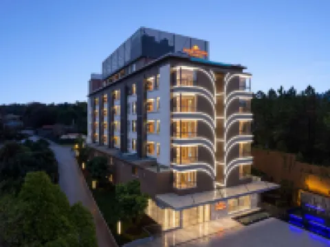 Mile Huquan Shuixiang Haofeng Wyndham Hot Spring Hotel Hotels in Mile