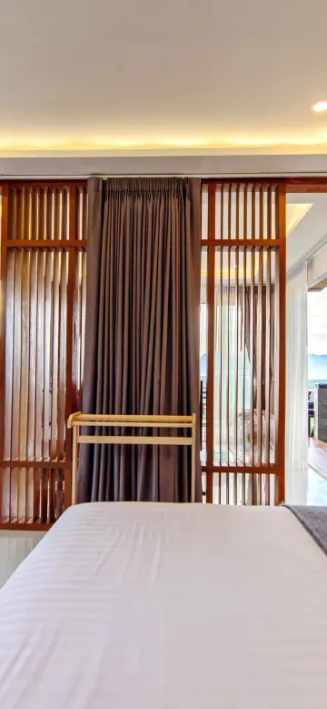 ห้องหนึ่งห้องนอนพร้อมวิวแพนโอรามิค