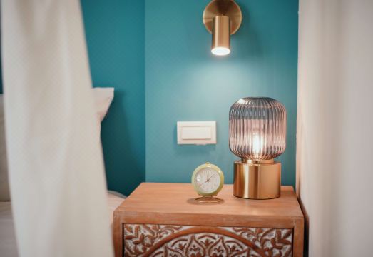 Tainan Sleepie Inn의 아늑한 객실 모습