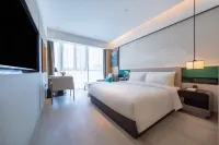 Atour S Hotel Shandong Gangkou Mansion CBD Jinan Отели рядом с достопримечательностью «Шаньдунский профессиональный колледж (Западный Кампанский)»