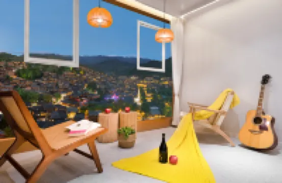 100-foot high-altitude pressure Galaxy · Ingenuity One House