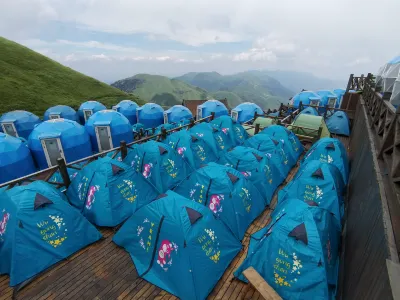 Wugong Mountain Jinding Tent Camp Hotel in zona Golden Peak