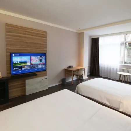 Hanting Hotel (Tianjin Zhiyan Gulou Store, formerly known as Gulou Subway Station Store) Отели рядом с достопримечательностью «Станция метро Gulou»