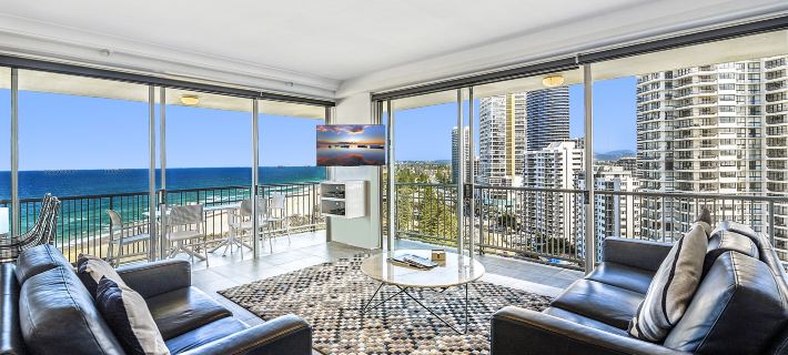 Talisman Apartments Hotéis em Broadbeach