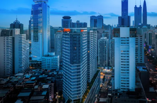 Hampton by Hilton Shenzhen Dongmen Отели рядом с достопримечательностью «Tianshang Renjian»