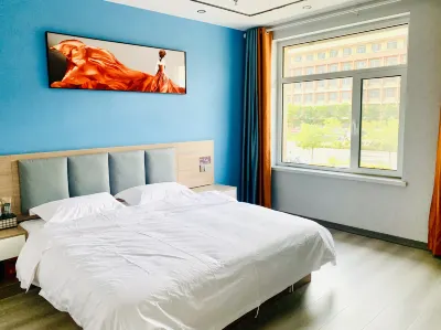 寶玉優品飯店（蘭州新區大學城店） 蘭州訊息科技學院附近的飯店