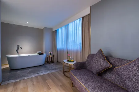 Kaifeng Drum Tower Square Qingming Shangheyuan Manxin Hotel Отели рядом с достопримечательностью «Kaifeng Gulou Plaza»