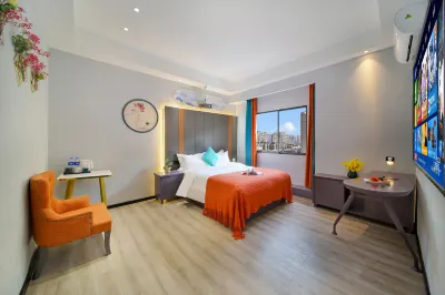 丹戀斯輕奢酒店（湘潭鋼鐵集團電氣職業技術學院店） 鄰近湖南工程學院-應用技術學院的酒店