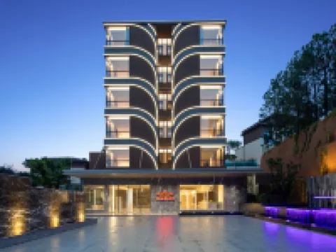 Mile Huquan Shuixiang Haofeng Wyndham Hot Spring Hotel Hotels in Mile