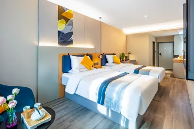 Weishang Hotel (Taiyuan Maoye Tiandi Wangcun South Street Subway) Hotel in zona Yonghui Club (East Gate)