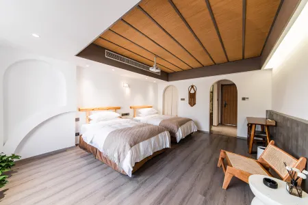 Xitian Suzan Parent-child Garden Holiday Homestay (Kunshan Jinxi Branch) Отели рядом с достопримечательностью «Wenchang Pavilion»