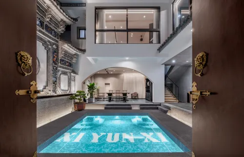 Xiyunqi Guoqiu | Meditation Space Guan Shan Kan Yun Guzhen Quanjing · Cangshanye Boutique Stay - مسبح