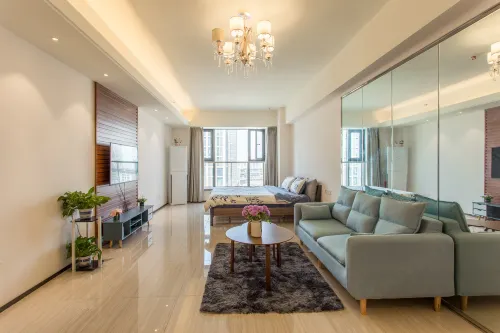 Jieyi apartment (Hengda Huafu store, Linyi Beicheng New Area) - Condos