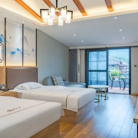 Residents' accommodation in Libo, Hongya
