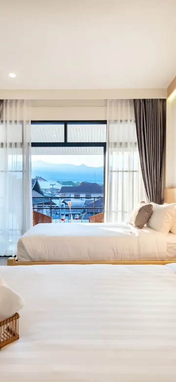 ห้องดีลักซ์เตียงแฝด