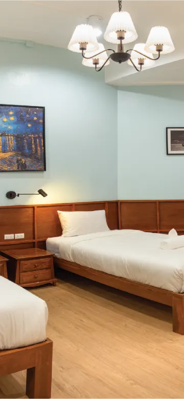 ห้องดีลักซ์ เตียงใหญ่ 1 เตียง