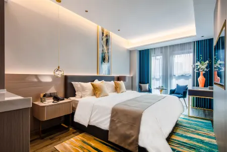 Mechar Hotel(Jiexiu Hongshun Business Center) Отели в г. Цзесю