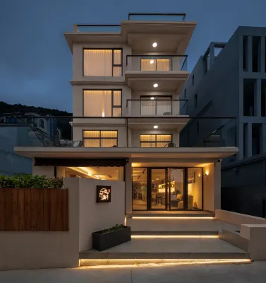 貓寧海·沙灘海景設計師民宿（樟州村店） 樟州灣景區附近的飯店