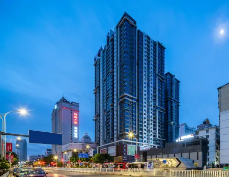 Yunlian Ji MAX Hotel (Chaoyang Plaza Nanning Railway Station) Отели рядом с достопримечательностью «Guangxi University of Finance and Economics Xiuling Campus»