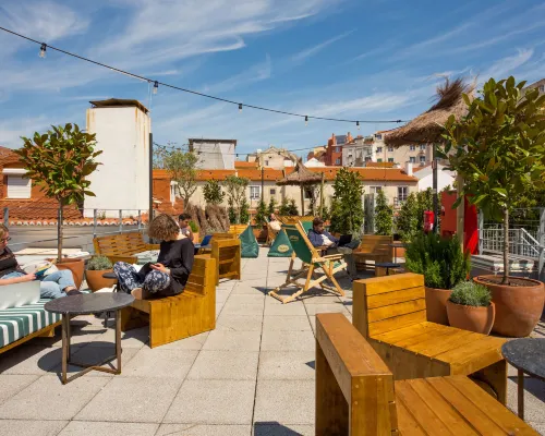 Secret Patio Lisbon Hôtels à : Lisbonne