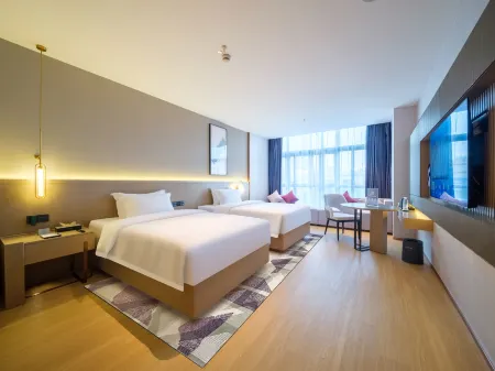 Lavande Hotel (Wuhu AoTizhongxin Guoji Huizhanzhongxin) Отели рядом с достопримечательностью «Jiuliantang Park»