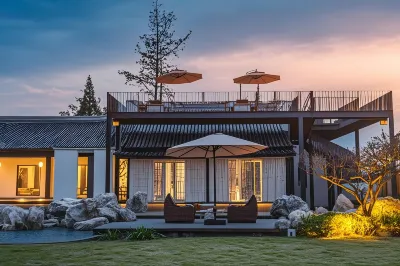 Wuli Courtyard Private Hot Spring Inn Hotels near Forest Wild Camping Ground