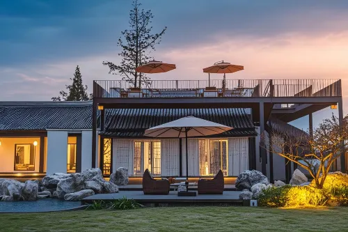 Wuli Courtyard Private Hot Spring Inn Hotels in Shifang