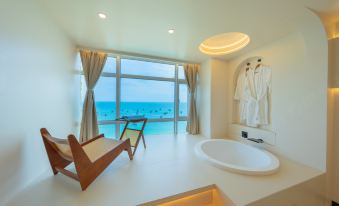 Xiehou Hαlfsea Seaview Beach Smart Homestay