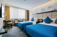 Nanfang Hotel (Zhonglou Subway Station Branch, Huimin Street, Xi'an) Hotel di Stasiun Kereta