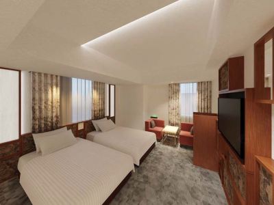 [スカイツリービュー] ジュニアデラックスツイン 禁煙 京成リッチモンドホテル東京押上の写真