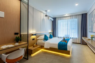 Yijing Hotel (Taiyuan South Railway Station North America N1 Xin'aolai Shopping Center Branch) Hotel in zona Long Mountain Grotto