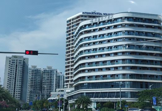 그린트리 인 호텔 입구