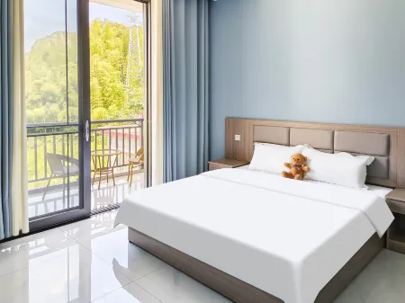 Huoshan Jingjingyuan Inn Отели в г. Хошань