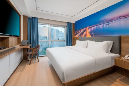 Fino Hotel (Nanjing Jiangbei Hongyuecheng Longhua Road Subway Station Branch) Отели рядом с достопримечательностью «Nanjing University of Technology Pukou Campus»