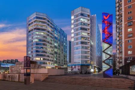 Crystal Orange Beijing Changying Paradise Walk Hotel Отели рядом с достопримечательностью «E9 Zone Innovation Works»