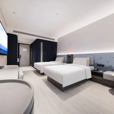 Jining Wanda Plaza Taibailou Road Light Residence Hotel